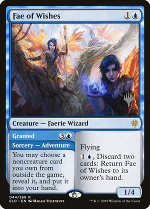 Fae of Wishes // Granted (44p) [Throne of Eldraine Promos]