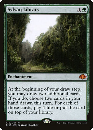 Sylvan Library (179) [Dominaria Remastered]
