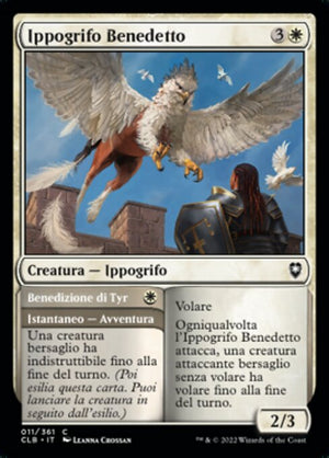 Blessed Hippogriff // Tyr's Blessing (11) [Commander Legends: Battle for Baldur's Gate]