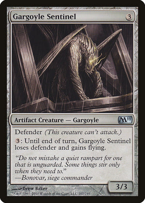 Gargoyle Sentinel (207) [Magic 2011]