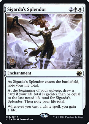 Sigarda's Splendor (33s) [Innistrad: Midnight Hunt Promos]