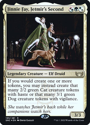 Jinnie Fay, Jetmir's Second (195s) [Streets of New Capenna Promos]