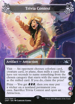 Trivia Contest (233f) [Unfinity]