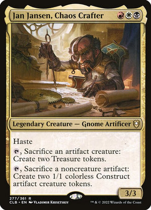 Jan Jansen, Chaos Crafter (277) [Commander Legends: Battle for Baldur's Gate]