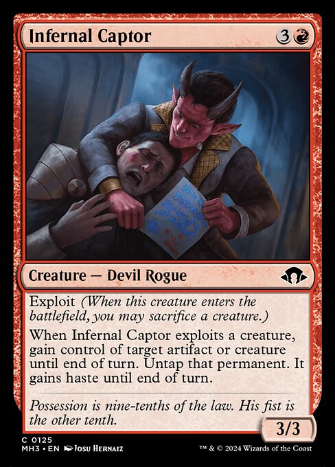 Infernal Captor (125) [Modern Horizons 3]