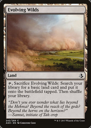 Evolving Wilds (242) [Amonkhet]