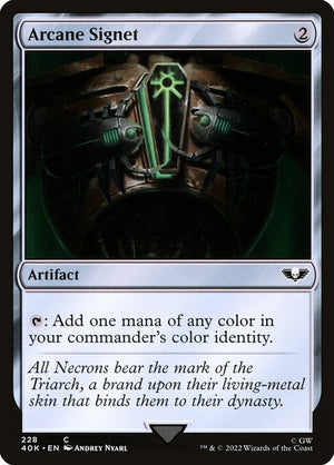 Arcane Signet (228) [Warhammer 40,000 Commander]