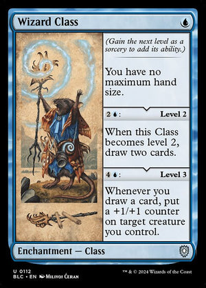 Wizard Class (112) [Bloomburrow Commander]