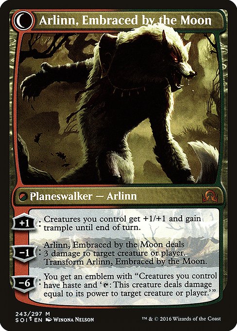 Arlinn Kord // Arlinn, Embraced by the Moon (243s) [Shadows over Innistrad Promos]