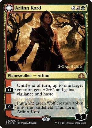 Arlinn Kord // Arlinn, Embraced by the Moon (243s) [Shadows over Innistrad Promos]