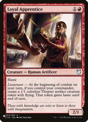 Loyal Apprentice (C18-23) [The List]