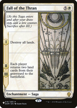 Fall of the Thran (DOM-18) [The List]