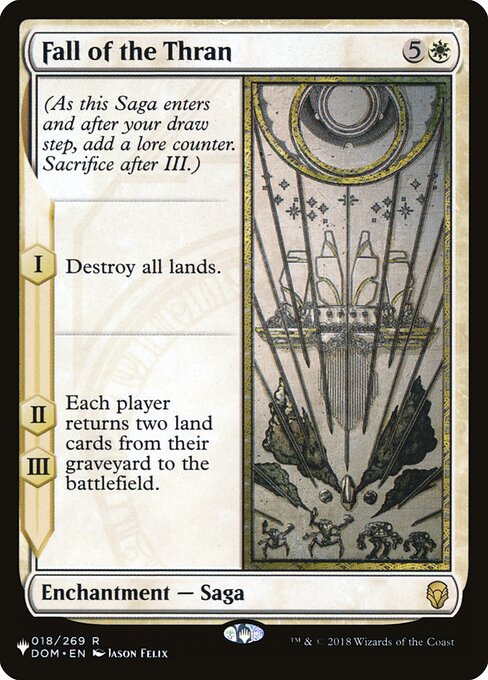 Fall of the Thran (DOM-18) [The List]