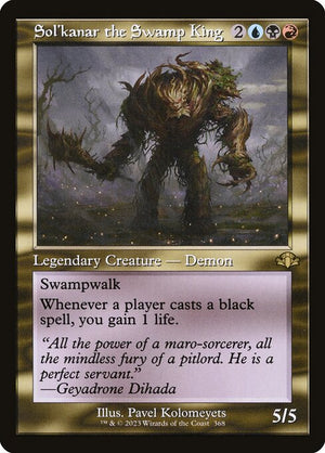 Sol'kanar the Swamp King (368) [Dominaria Remastered]