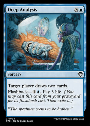Deep Analysis (94) [Outlaws of Thunder Junction Commander]