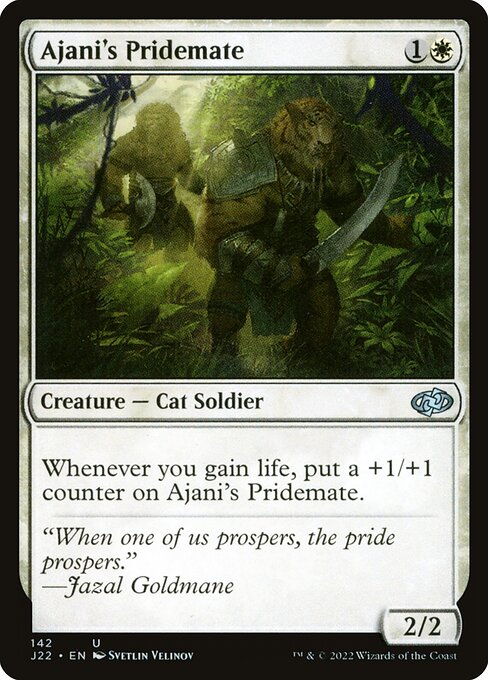Ajani's Pridemate (142) [Jumpstart 2022]