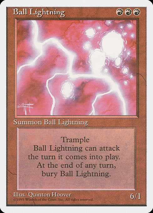 Ball Lightning (176) [Fourth Edition]