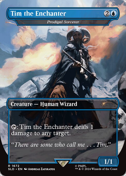 Prodigal Sorcerer (1672) [Secret Lair Drop]