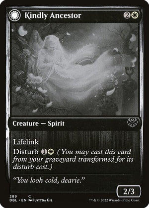 Kindly Ancestor // Ancestor's Embrace (289) [Innistrad: Double Feature]