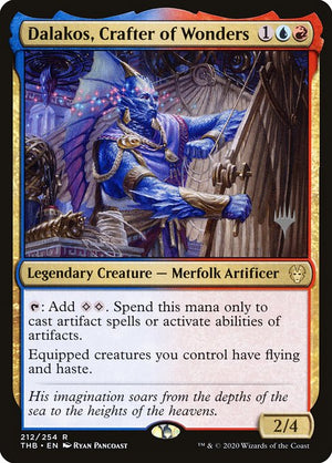 Dalakos, Crafter of Wonders (212p) [Theros Beyond Death Promos]