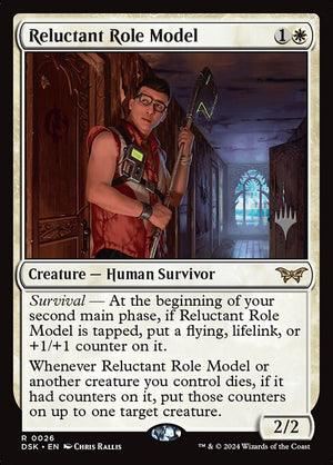 Reluctant Role Model (26p) [Duskmourn: House of Horror Promos]