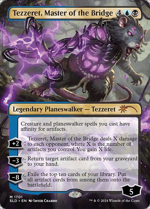 Tezzeret, Master of the Bridge (1701) [Secret Lair Drop]