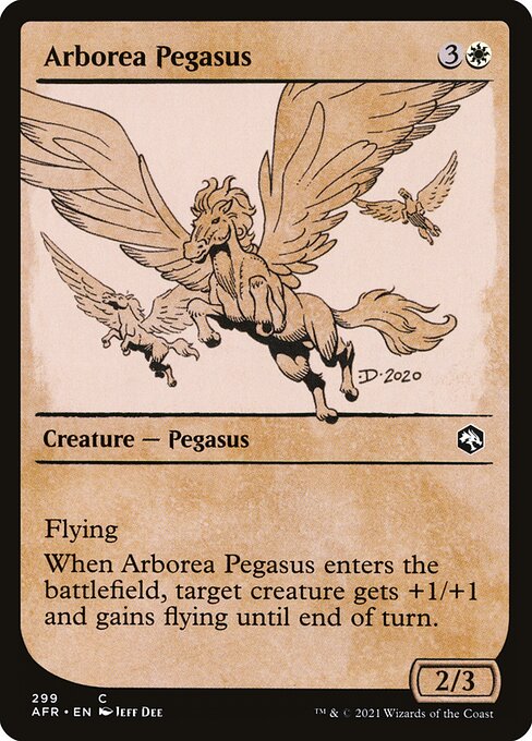 Arborea Pegasus (299) [Adventures in the Forgotten Realms] [Showcase]