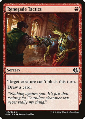 Renegade Tactics (127) [Kaladesh]