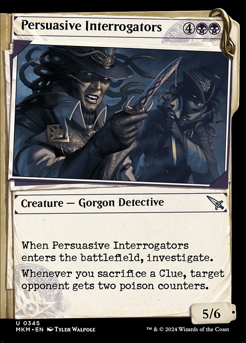 Persuasive Interrogators (345) [Murders at Karlov Manor] [Showcase]