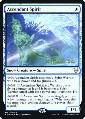 Ascendant Spirit (43s) [Kaldheim Promos]