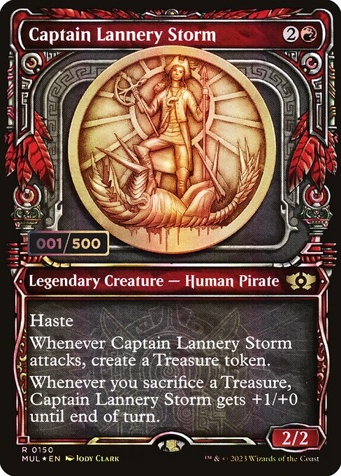 Captain Lannery Storm (150z) [Multiverse Legends] [Showcase]