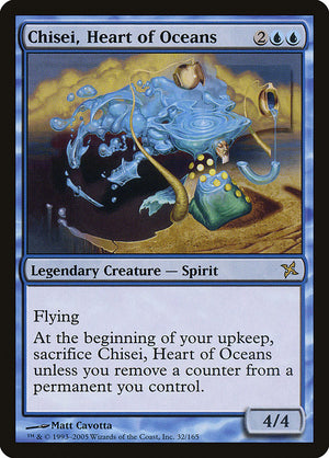 Chisei, Heart of Oceans (32) [Betrayers of Kamigawa]