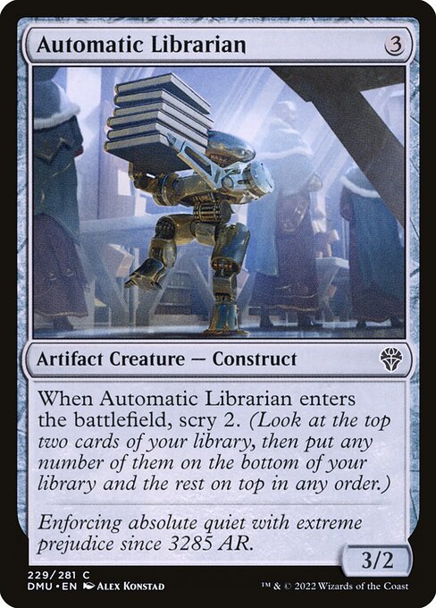 Automatic Librarian (229) [Dominaria United]