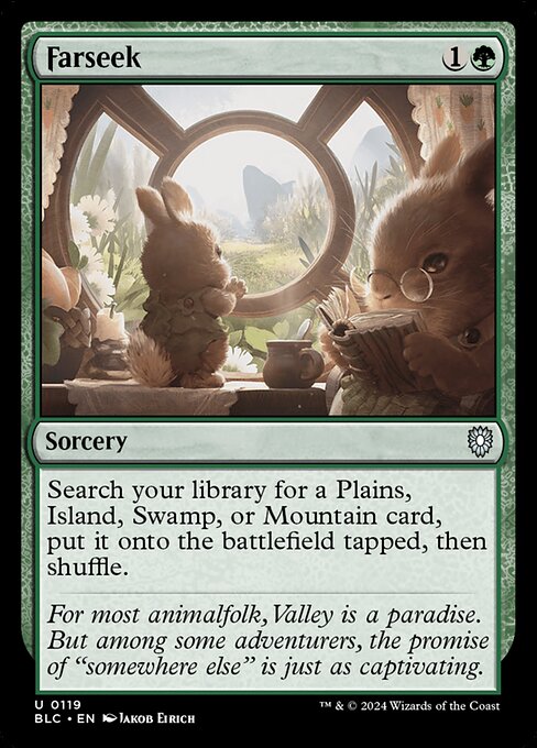 Farseek (119) [Bloomburrow Commander]