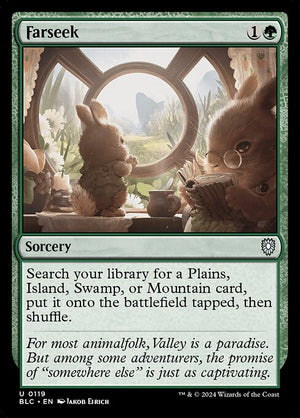 Farseek (119) [Bloomburrow Commander]
