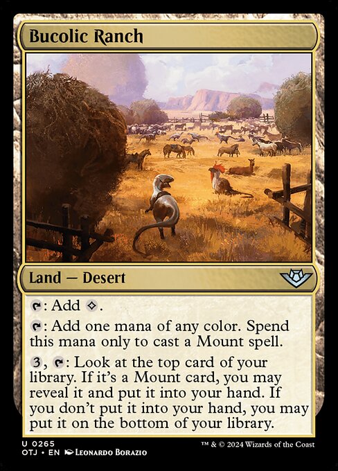 Bucolic Ranch (265) [Outlaws of Thunder Junction]