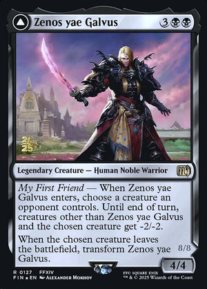 Zenos yae Galvus // Shinryu, Transcendent Rival (127s) [Final Fantasy Promos]
