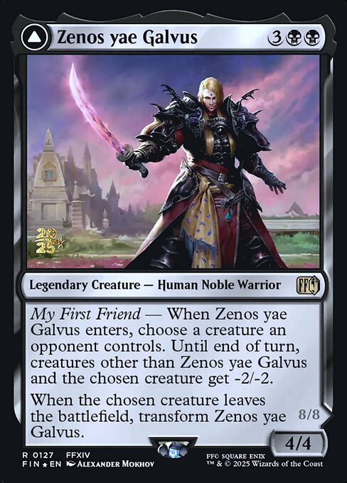 Zenos yae Galvus // Shinryu, Transcendent Rival (127s) [Final Fantasy Promos]