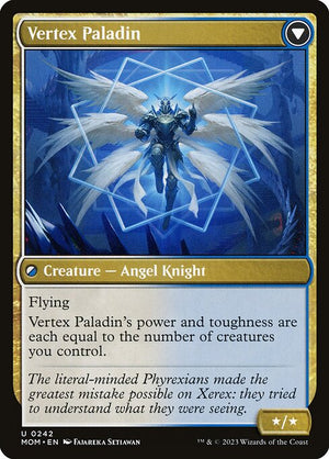 Invasion of Xerex // Vertex Paladin (242) [March of the Machine] Reverse