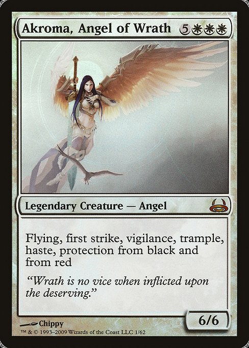 Akroma, Angel of Wrath (1) [Duel Decks: Divine vs. Demonic]