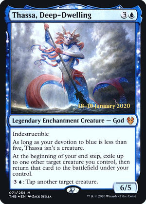 Thassa, Deep-Dwelling (71s) [Theros Beyond Death Promos]