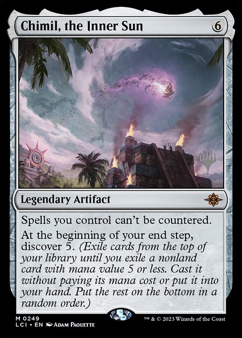 Chimil, the Inner Sun (249p) [The Lost Caverns of Ixalan Promos]