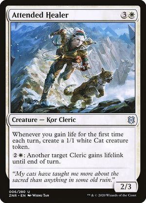 Attended Healer (6) [Zendikar Rising]
