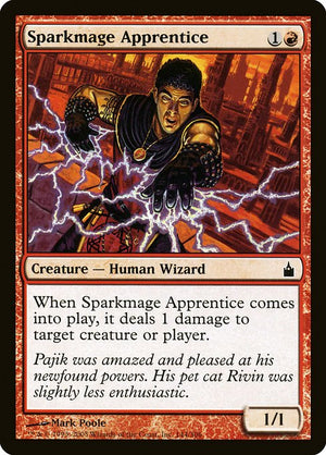 Sparkmage Apprentice (144) [Ravnica: City of Guilds]