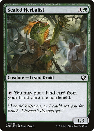 Scaled Herbalist (204) [Adventures in the Forgotten Realms]