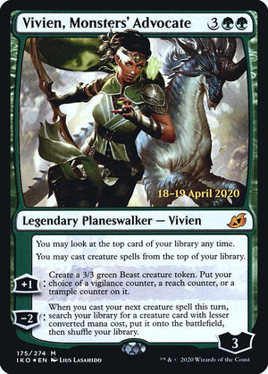 Vivien, Monsters' Advocate (175s) [Ikoria: Lair of Behemoths Promos]
