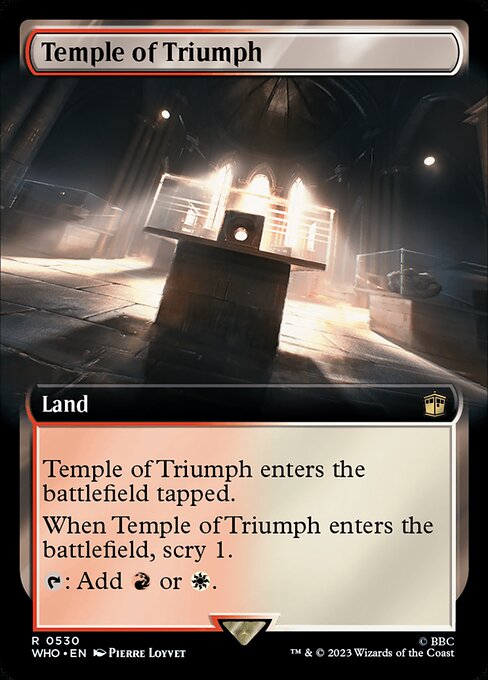 Temple of Triumph (530) [Doctor Who] [Extended Art]