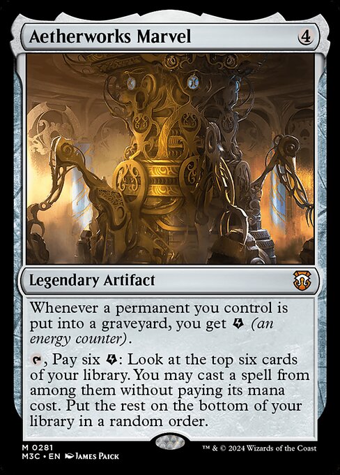 Aetherworks Marvel (281) [Modern Horizons 3 Commander]