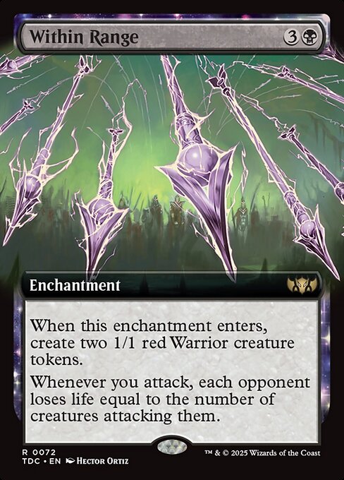 Within Range (72) [Tarkir: Dragonstorm Commander]