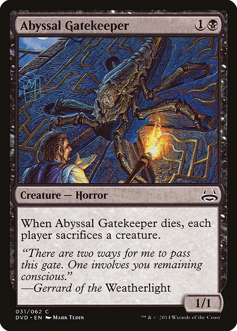 Abyssal Gatekeeper (31) [Duel Decks Anthology: Divine vs. Demonic]